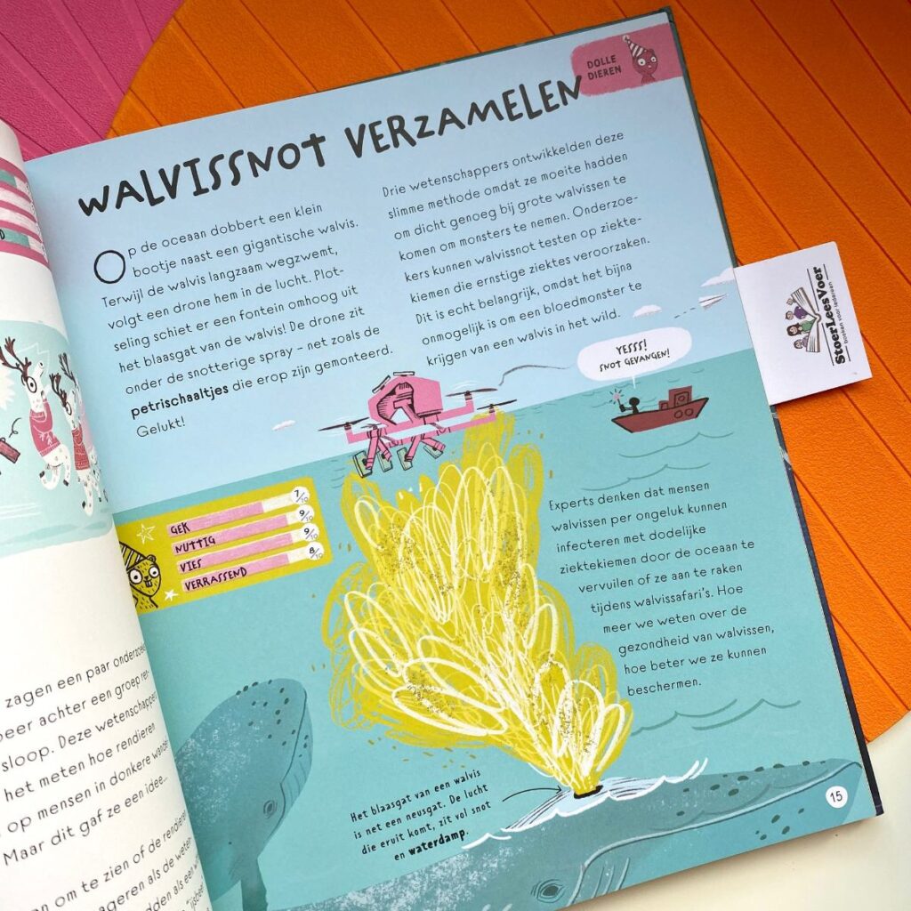 walvissnot verzamelen weetjesboek jeugd ig nobel