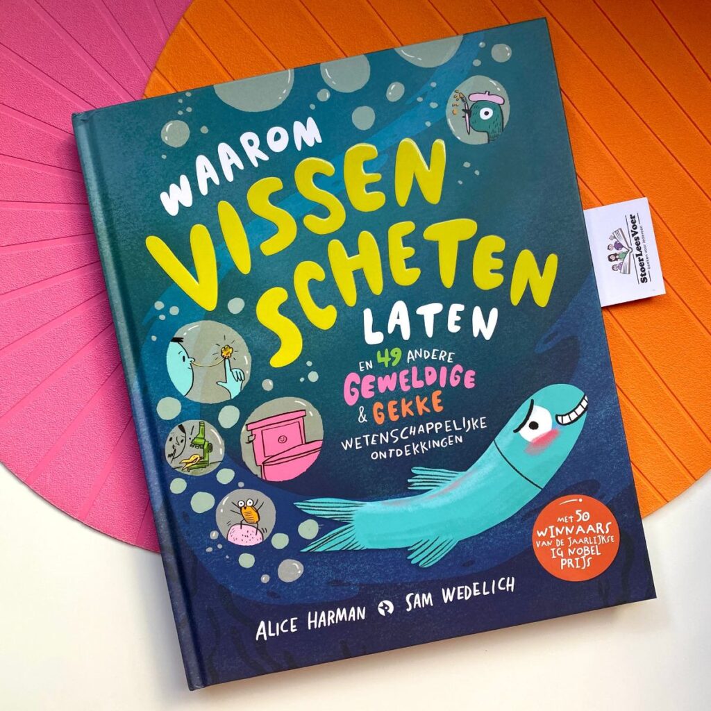 Waarom vissen scheten laten voorkant cover omslag kaft