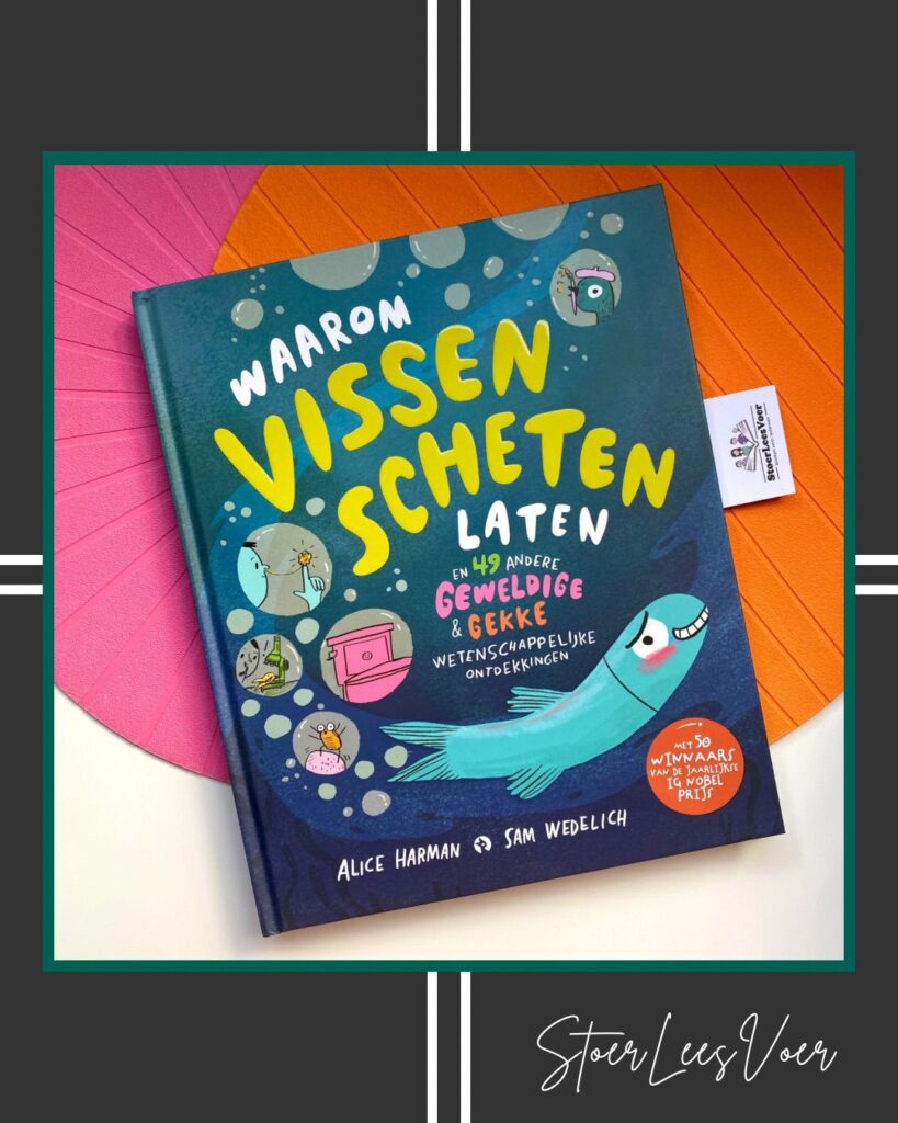 Waarom vissen scheten laten voorkant cover omslag kaft