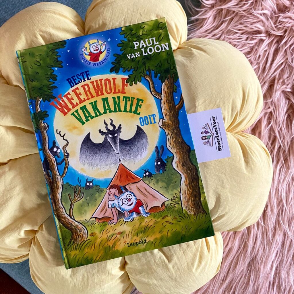 Beste weerwolfvakantie ooit Dolfje Weerwolfje voorkant cover omslag kaft paul van loon