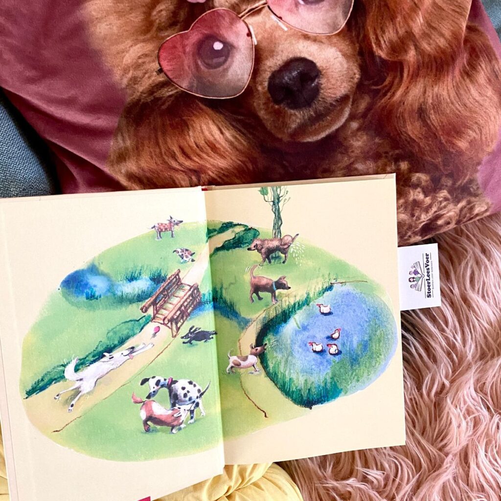 schutblad weetjesboek hond nathalie Depoorter barbara van rheenen