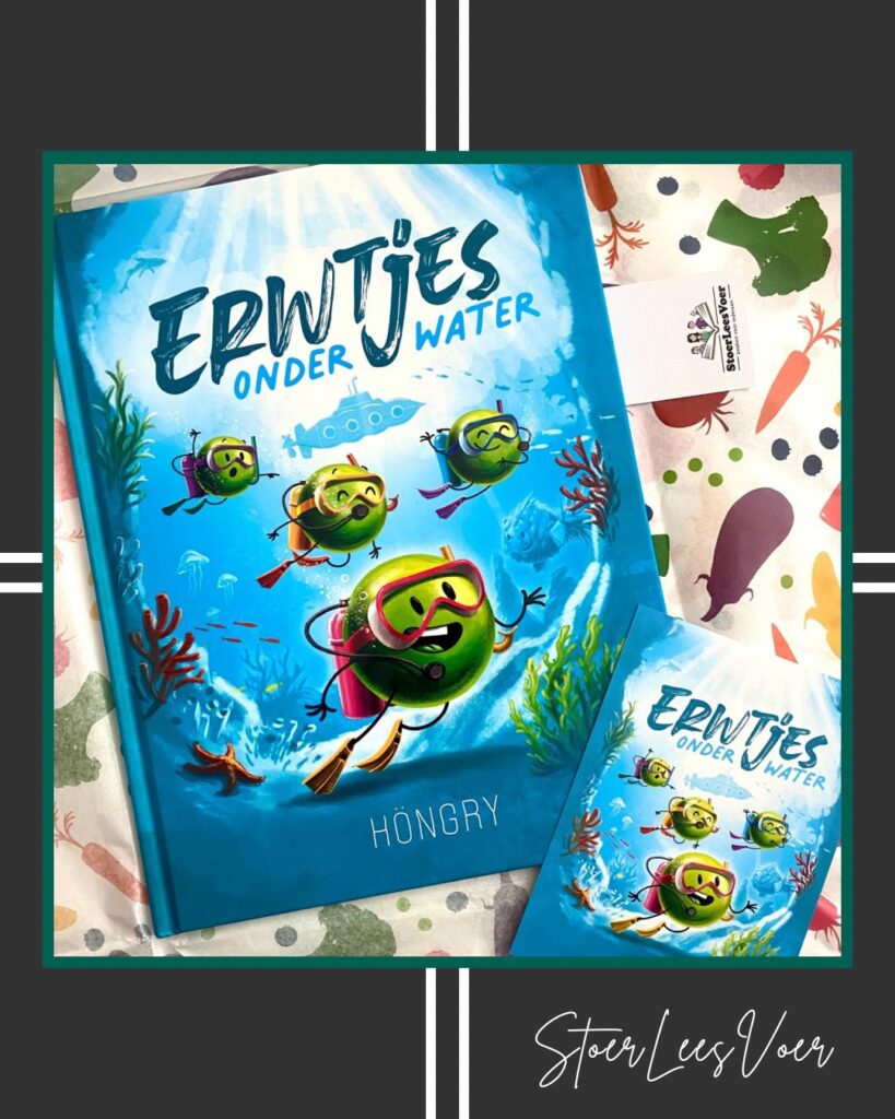 Erwtjes onder water voorkant cover omslag kaft