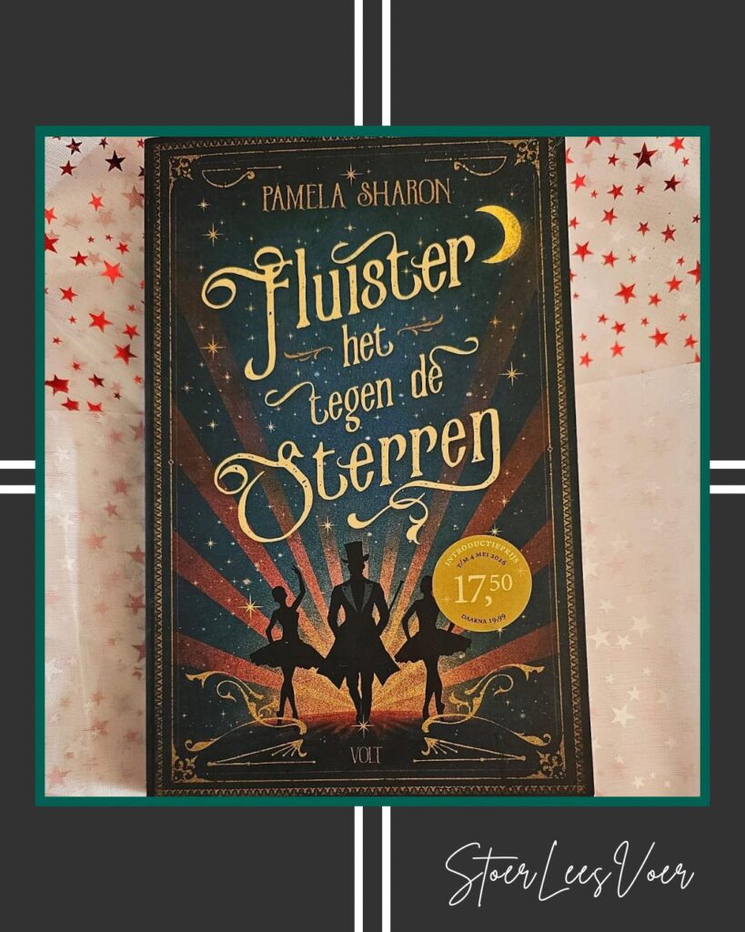 Fluister het tegen de sterren omslag cover kaft voorkant