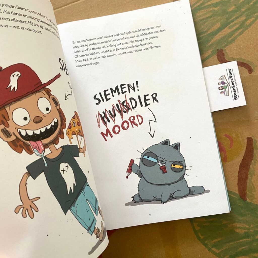 siemen moorddier getsie gesmolten chocoballen en een complete kattasrofe