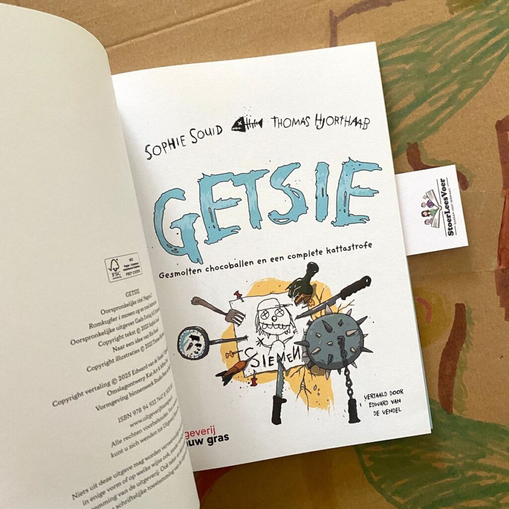 titelblad gesmolten chocoballen en een complete kattastrofe