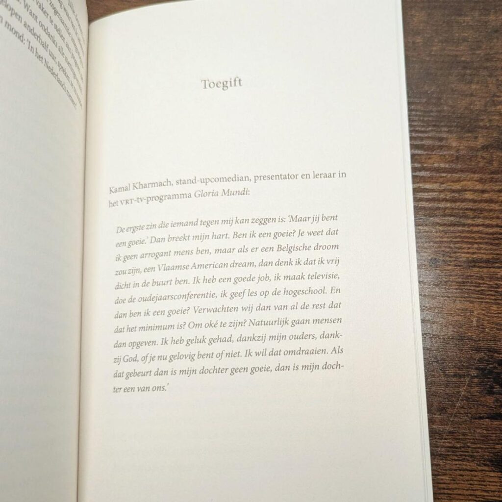 Mooie toegift achterin