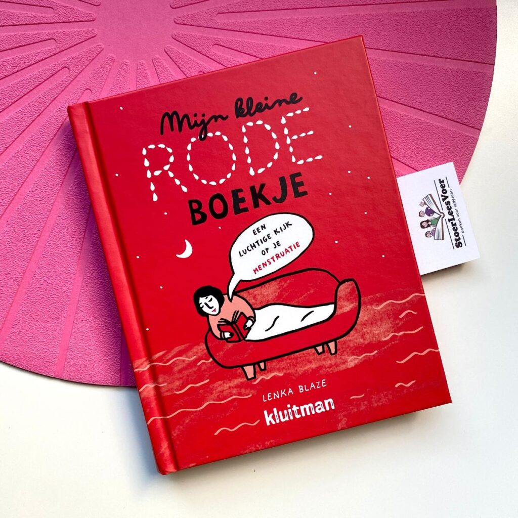 Mijn kleine rode boekje voorkant cover omslag kaft ongesteldheid