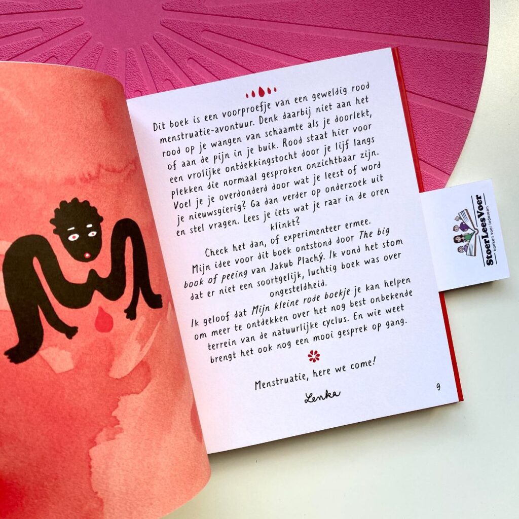 Mijn kleine rode boekje tekst inhoud illustratie lenka blaze