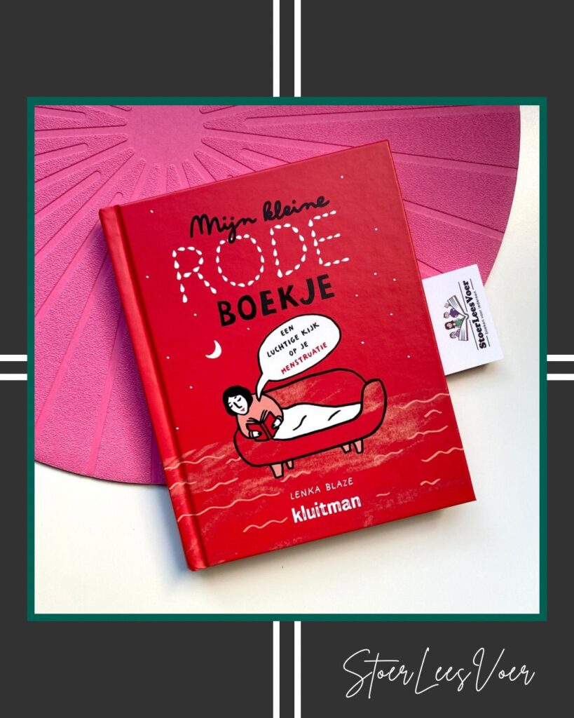 Mijn kleine rode boekje voorkant cover omslag kaft ongesteldheid