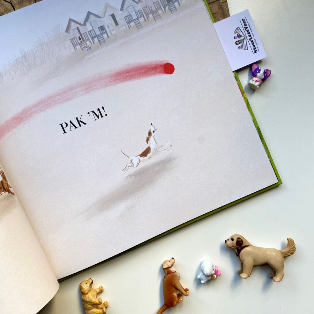 prentenboek jenny bloomfield hond meisje bal