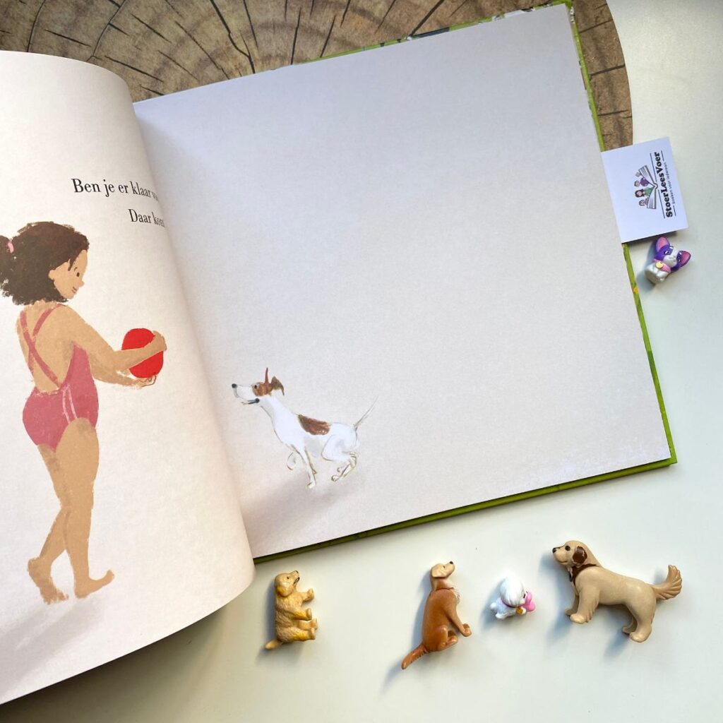 prentenboek jenny bloomfield hond meisje bal