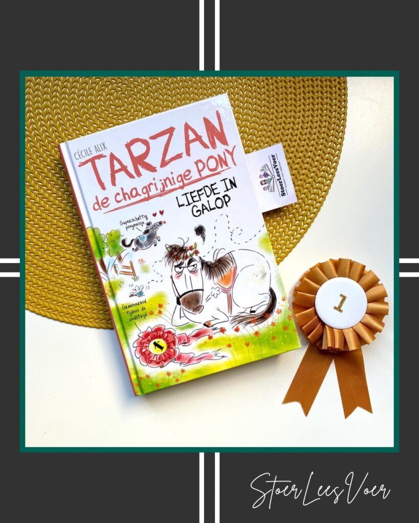 Tarzan de chagrijnige pony 2 liefde in galop voorkant cover omslag kaft