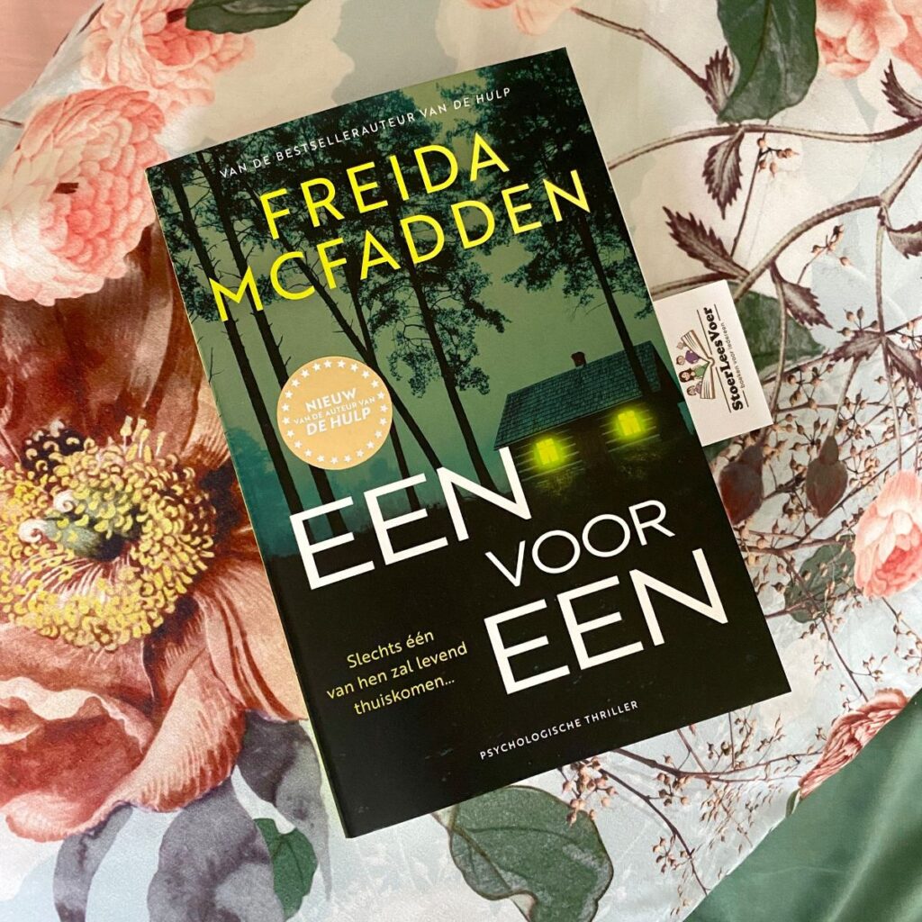 Thriller een voor een Freida McFadden voorkant cover omslag kaft