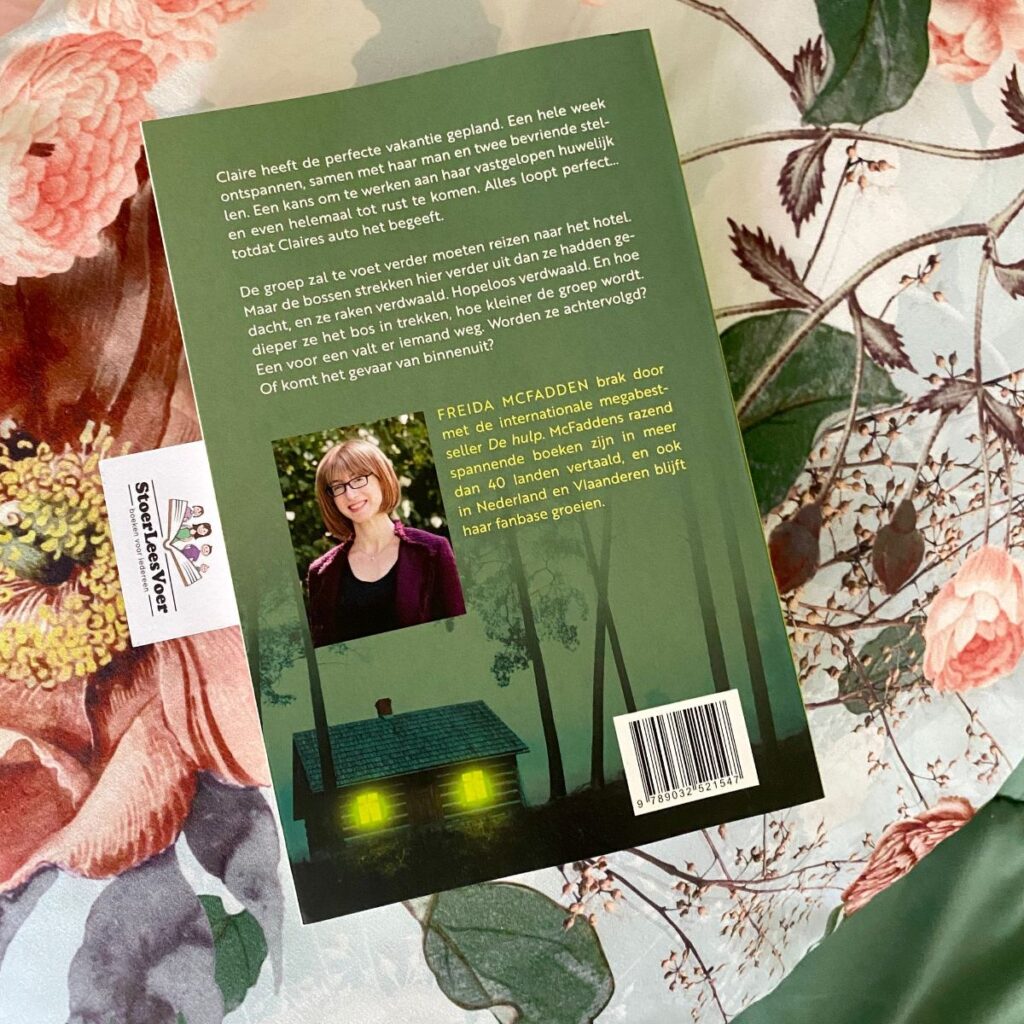 Thriller een voor een Freida McFadden achterkant achterflap synopsis samenvatting cover omslag kaft