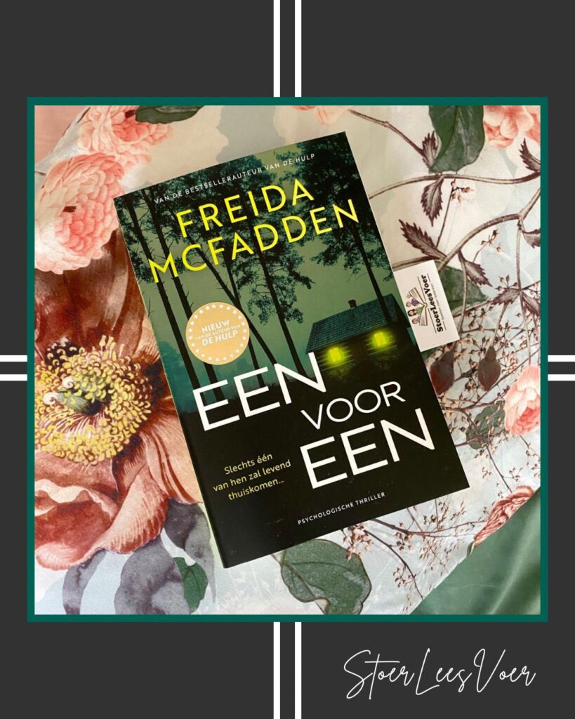 Thriller een voor een Freida McFadden voorkant cover omslag kaft