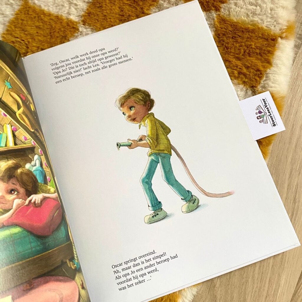 voordat opa opa was tekst illustratie