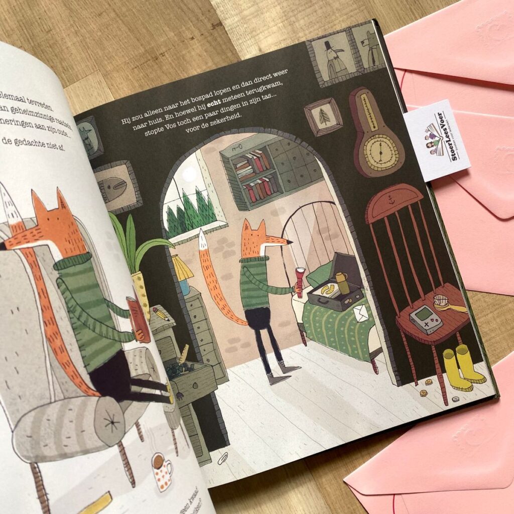 Vos en de geheimzinnige brief tekst illustraties