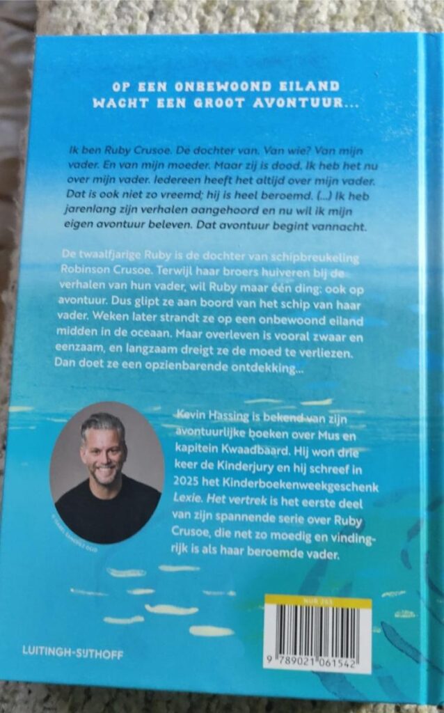 achterflap het vertrek ruby crusoe samenvatting kaft synopsis