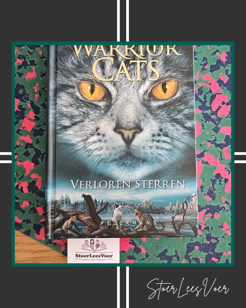 de verbroken code serie 6 Warrior Cats deel 1 de verloren sterren voorkant cover omslag kaft