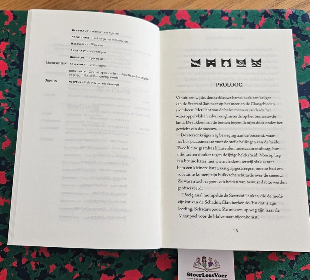 Clans Warrior Cats in serie 6 de verbroken code