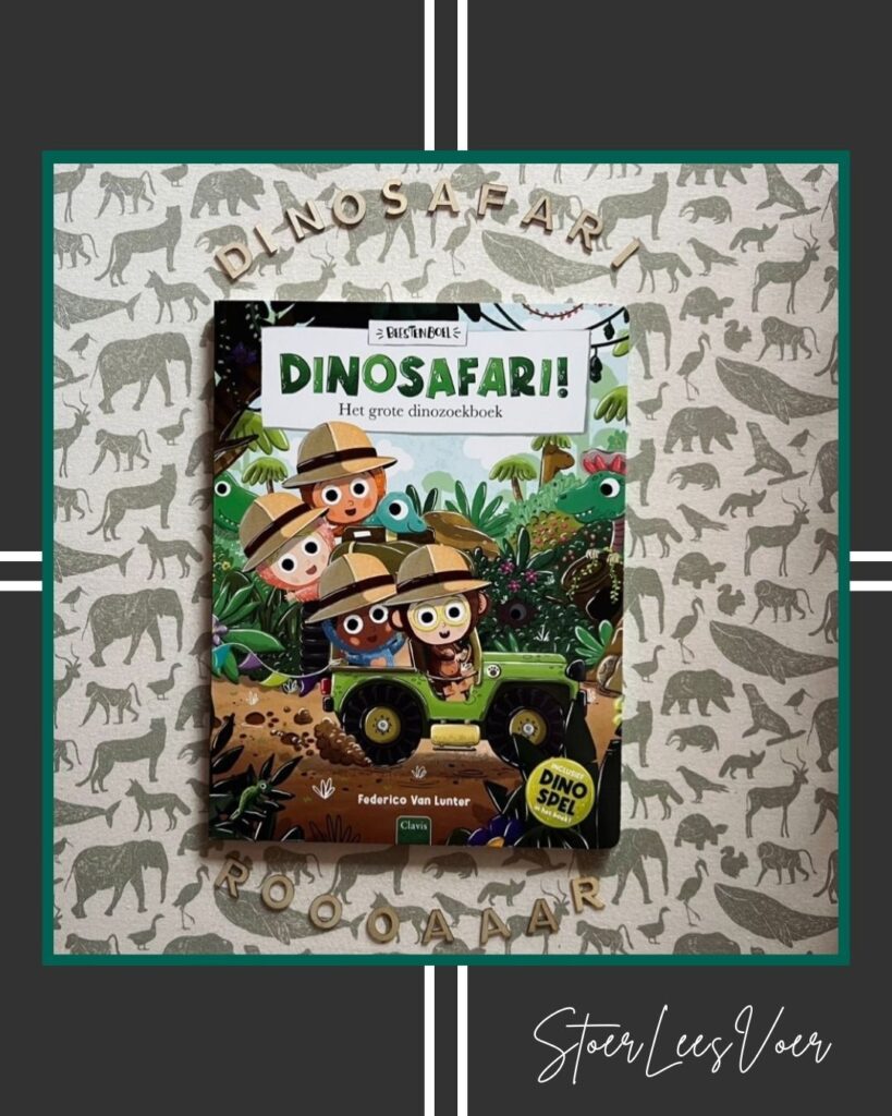 dinosafari beestenboel voorkant cover omslag kaft