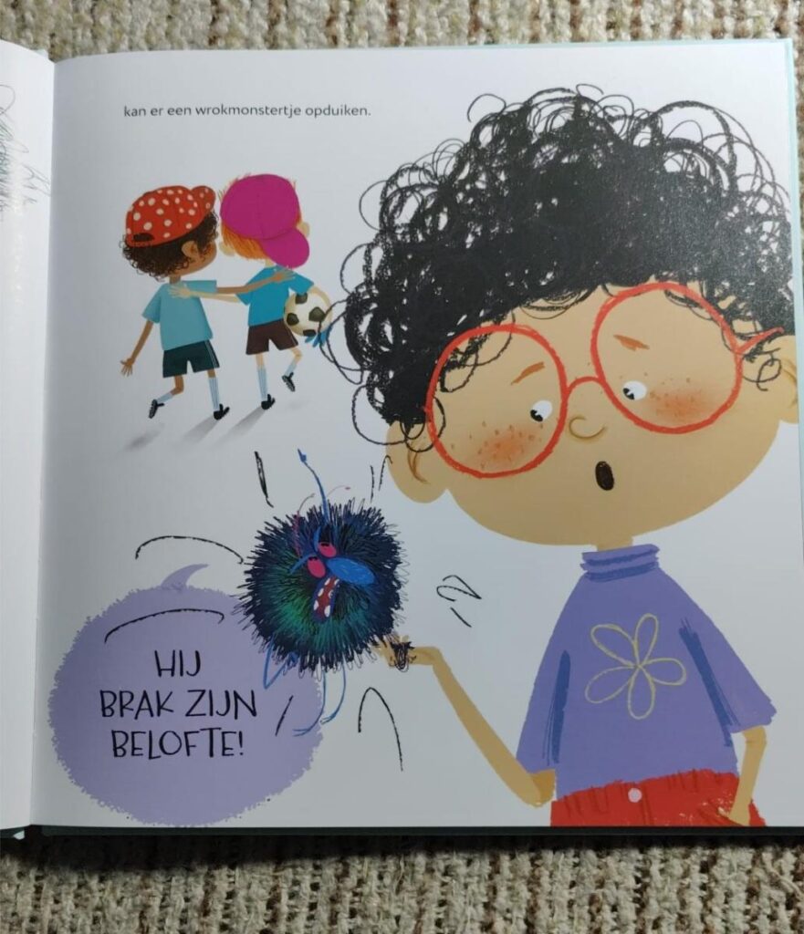 illustraties Het wrokmonster