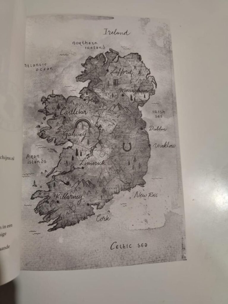 Kaart De munt van Wicklow