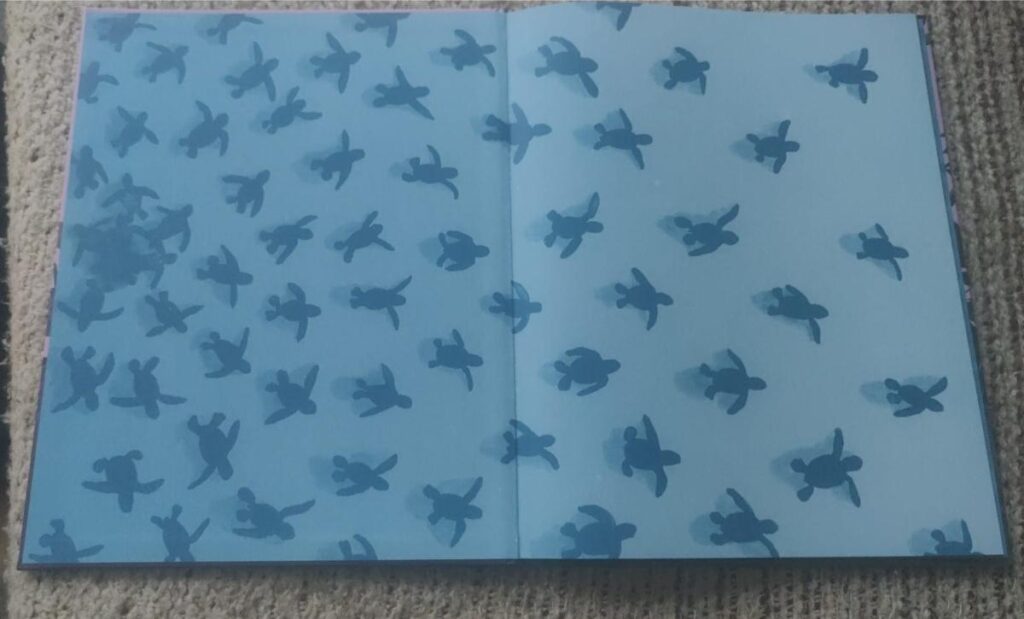 schutblad Schiet op, schildpadjes