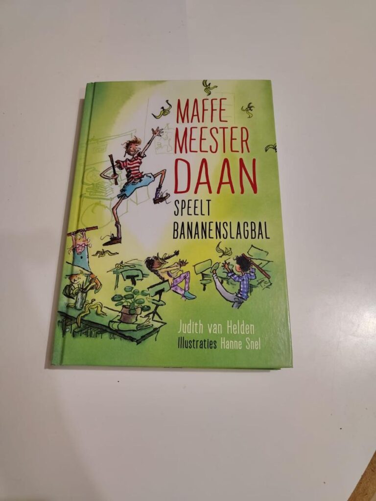 Voorkant Maffe meester Daan speelt bananenslagbal