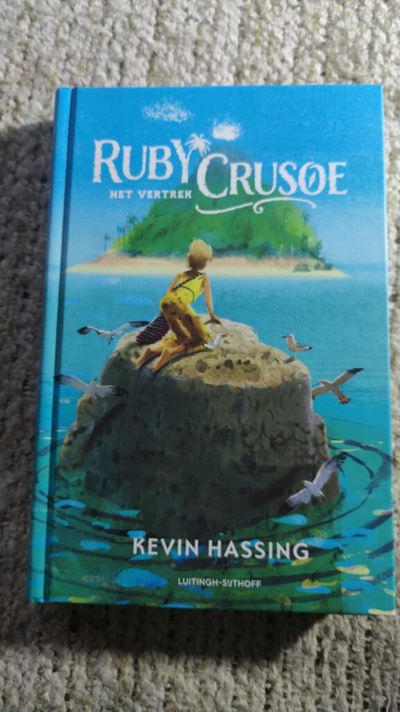 Voorkant ruby crusoe het vertrek cover omslag kaft kevin hassing