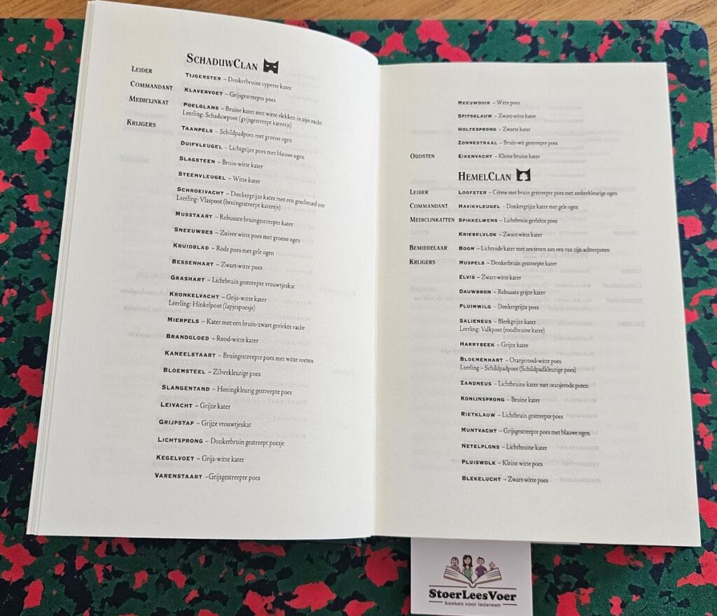 Clans Warrior Cats in serie 6